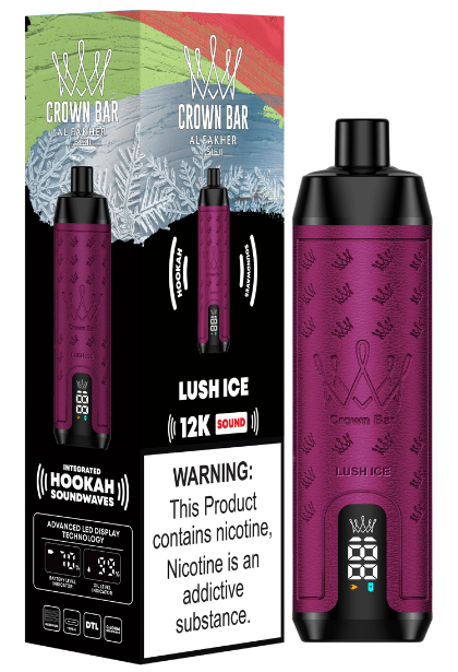 Al Fakher Crown Bar Vape 12000 Züge Lush Ice Liquid